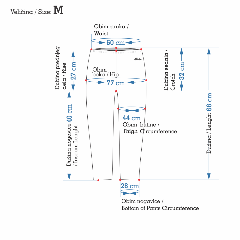 3/4 Klasične - Ewla