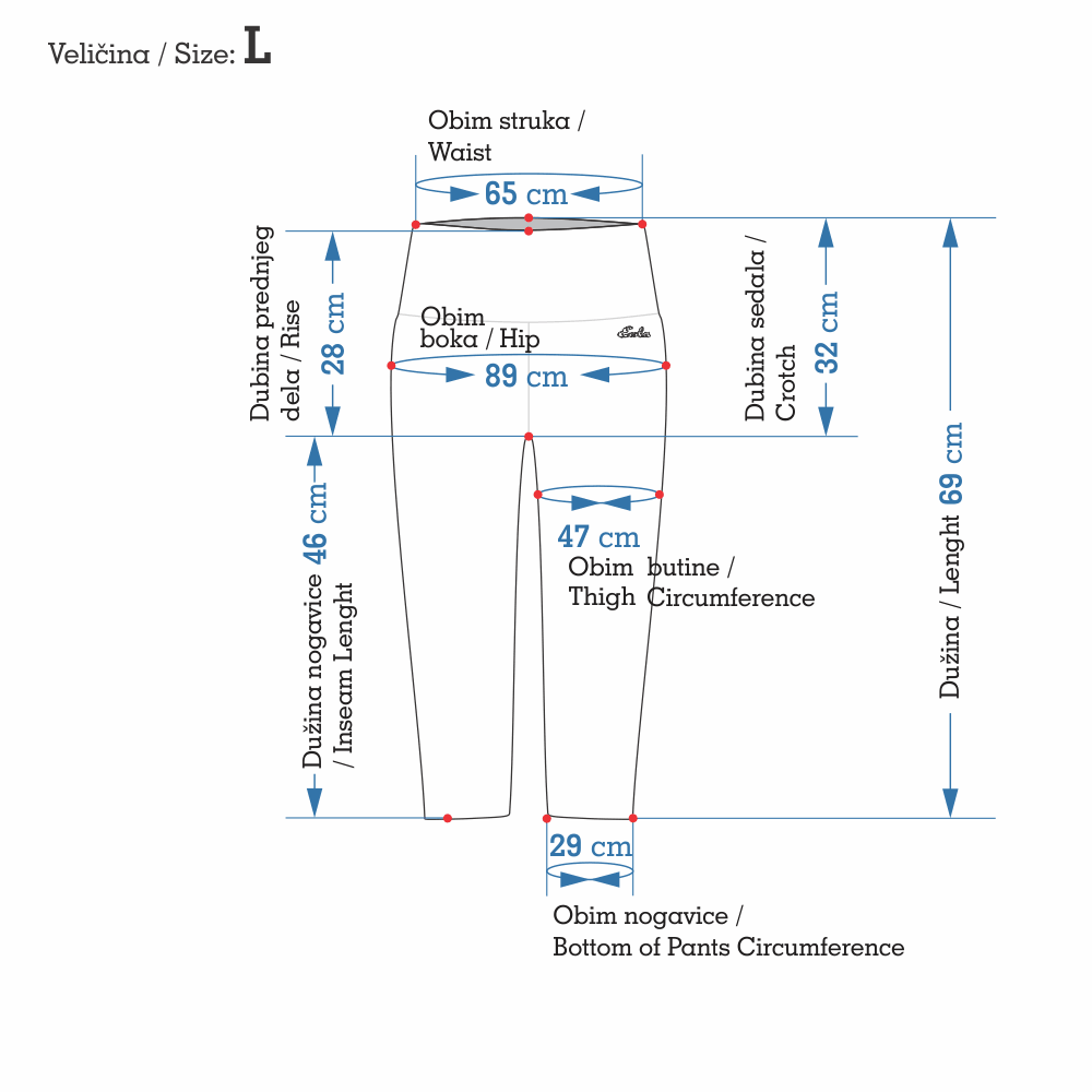 3/4 Široki pojas na presavijanje - Ewla